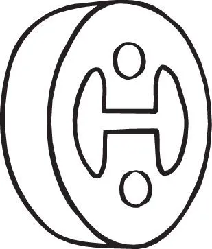 Houder, uitlaatsysteem