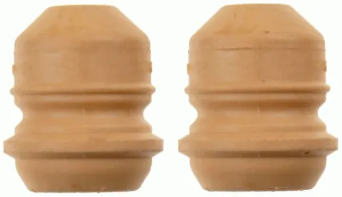 Aanslagrubber, vering