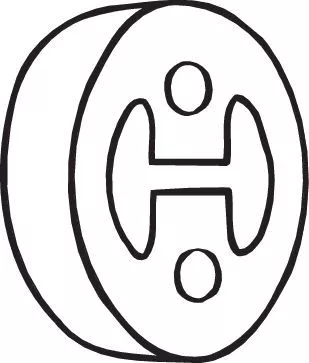 Houder, uitlaatsysteem