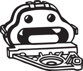 Houder, uitlaatsysteem