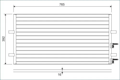 Condensor, airconditioning