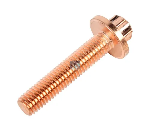 Schroef, uitlaatkromming