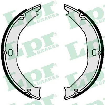 Remschoenset, parkeerrem