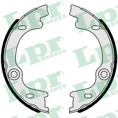 Remschoenset, parkeerrem