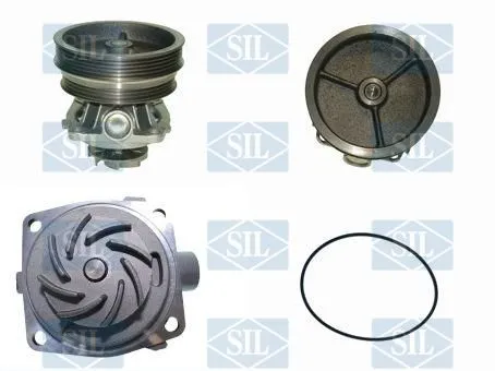 Waterpomp, motorkoeling