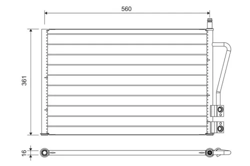 Condensor, airconditioning