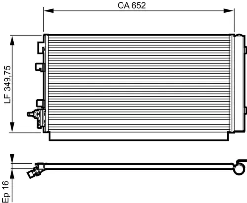 Condensor, airconditioning