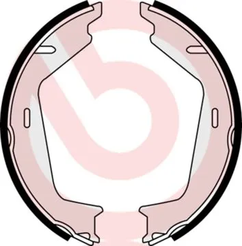 Remschoenset, parkeerrem