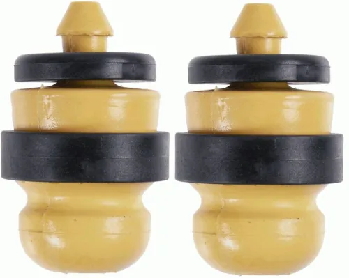 Aanslagrubber, vering