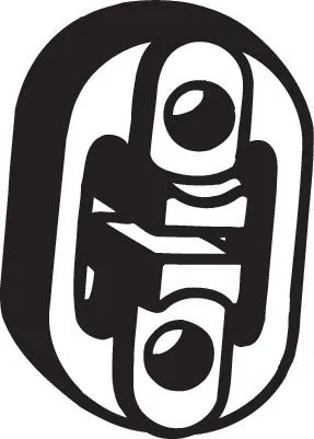 Houder, uitlaatsysteem