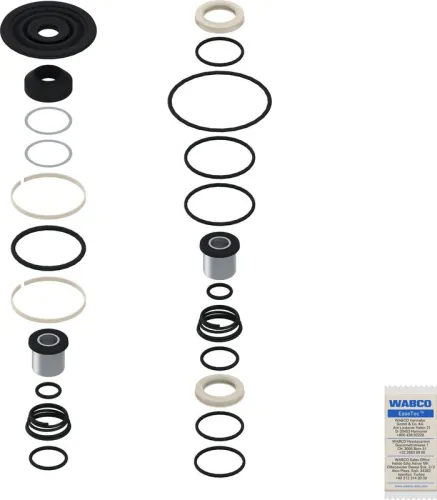 Reparatieset, remklep, bedrijfsrem