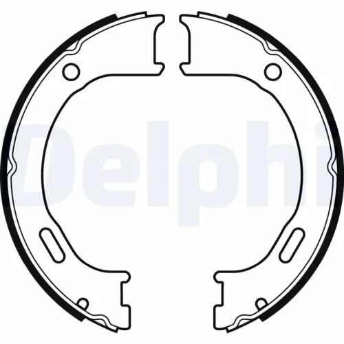 Remschoenset, parkeerrem