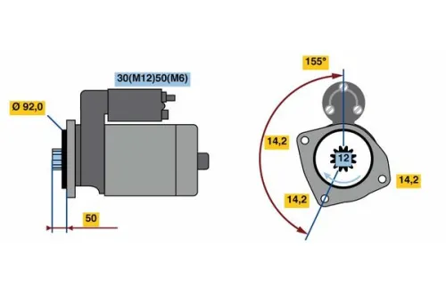 Startmotor / Starter