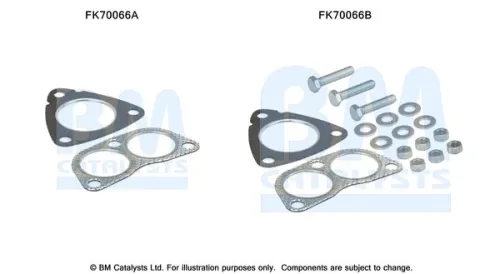 Montageset, uitlaatpijp