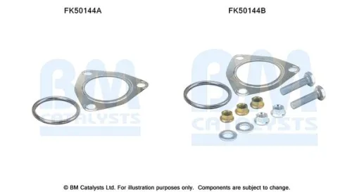 Montageset, uitlaatpijp