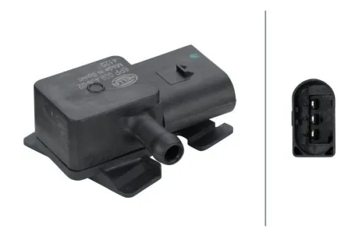 Sensor, uitlaatgasdruk