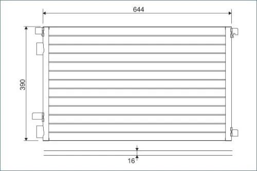 Condensor, airconditioning