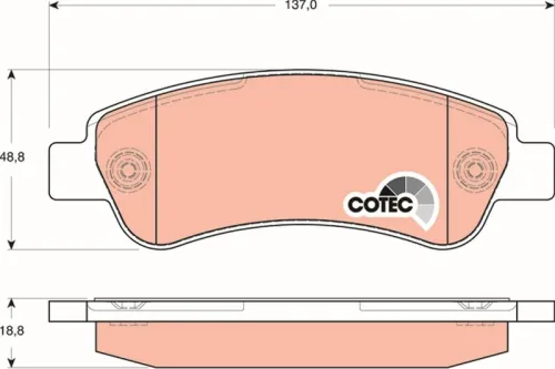 Remblokkenset, schijfrem