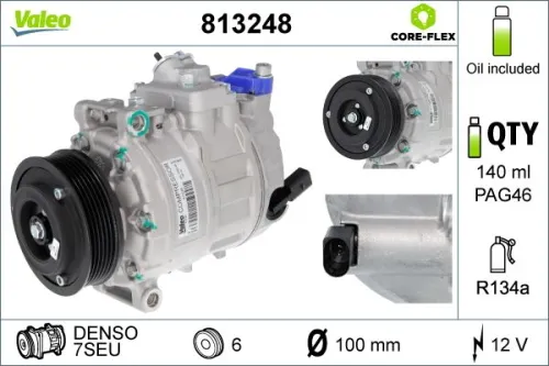 Compressor, airconditioning