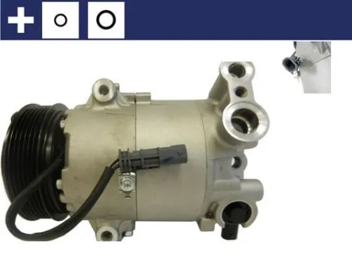 Compressor, airconditioning