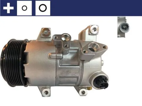 Compressor, airconditioning