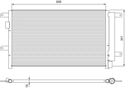 Condensor, airconditioning