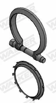 Klemstuk, uitlaatsysteem