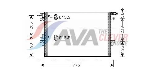 Condensor, airconditioning