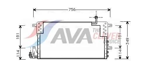 Condensor, airconditioning