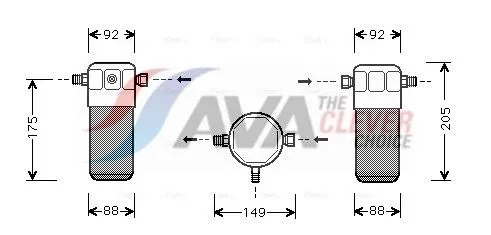 Droger, airconditioning