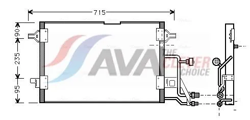 Condensor, airconditioning