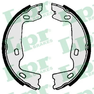 Remschoenset, parkeerrem