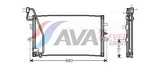 Condensor, airconditioning