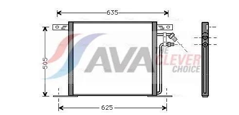 Condensor, airconditioning