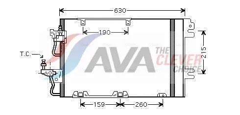 Condensor, airconditioning