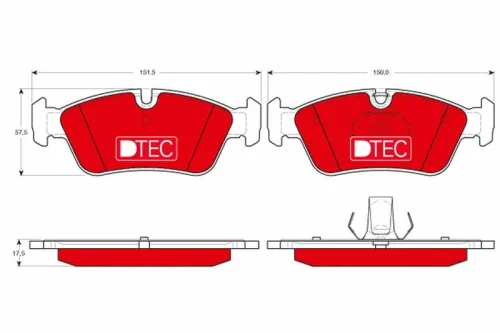 Remblokkenset, schijfrem