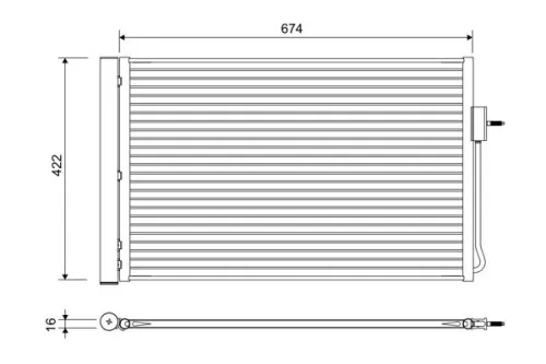 Condensor, airconditioning