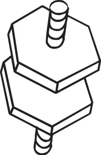 Houder, uitlaatsysteem