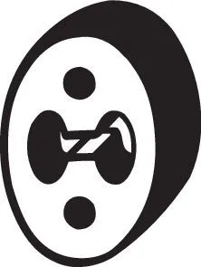 Houder, uitlaatsysteem