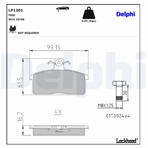 Remblokkenset, schijfrem