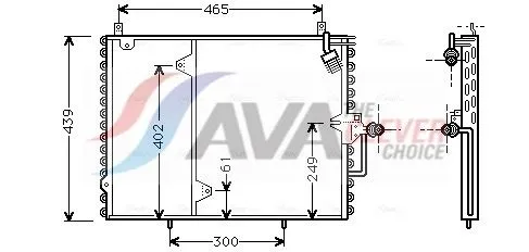 Condensor, airconditioning