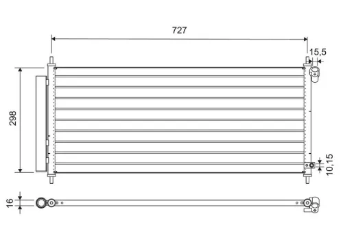 Condensor, airconditioning