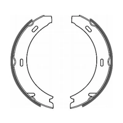 Remschoenset, parkeerrem