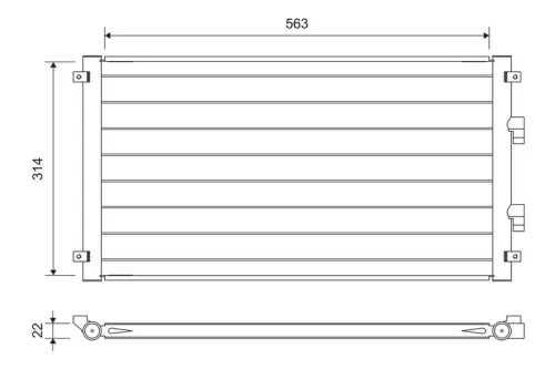 Condensor, airconditioning