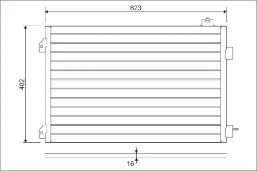 Condensor, airconditioning