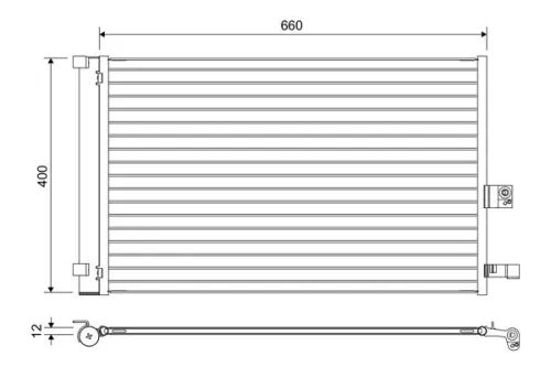 Condensor, airconditioning
