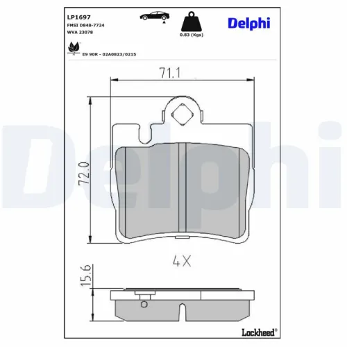 Remblokkenset, schijfrem