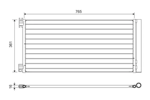 Condensor, airconditioning