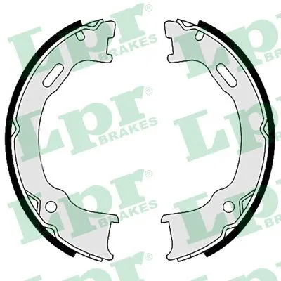 Remschoenset, parkeerrem