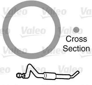 Pakking, koelvloeistofpijpleiding